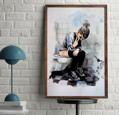 'Shit Art' ART PRINTS by Marta Hutt