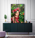 'Slavic Girl' ART PRINTS by Marta Hutt
