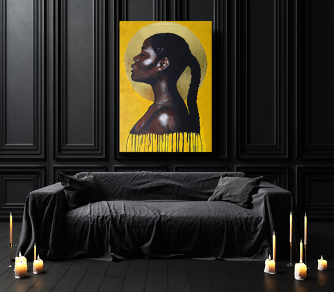 'Sun Goddess' CANVAS by Marta Hutt