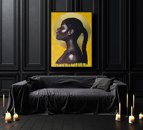 'Sun Goddess' ART PRINTS by Marta Hutt