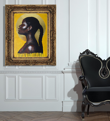 'Sun Goddess' ART PRINTS by Marta Hutt