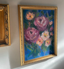 'Roses Study II' ORIGINAL PAINTING by Marta Hutt