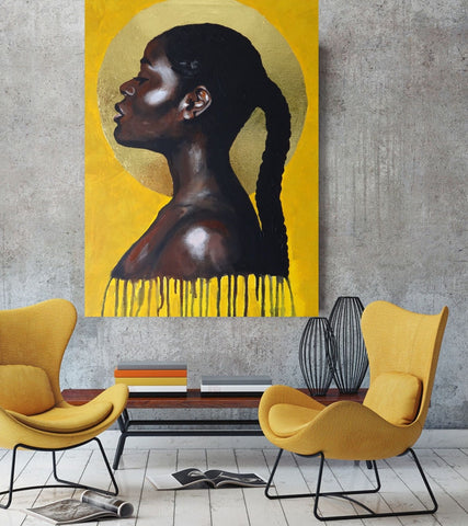 'Sun Goddess' CANVAS by Marta Hutt