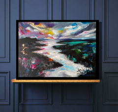 'Woodspring Bay' ART PRINTS by Marta Hutt