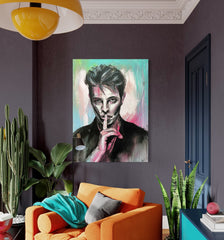 'Bowie' ART PRINTS  by Marta Hutt