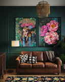 'Lotus' ART PRINTS by Marta Hutt