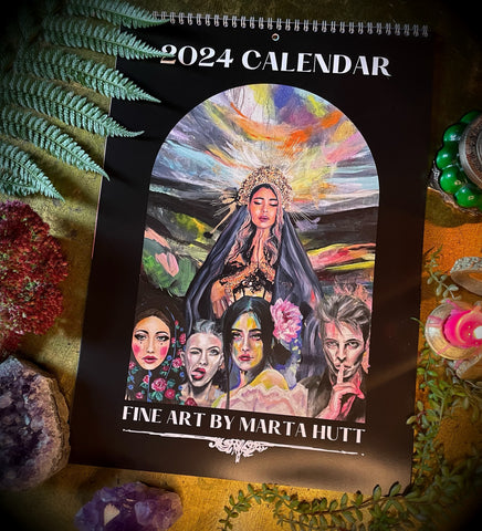 Calendar 2024 ART by Marta Hutt