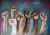 'Together We Rise' ART PRINTS by Marta Hutt