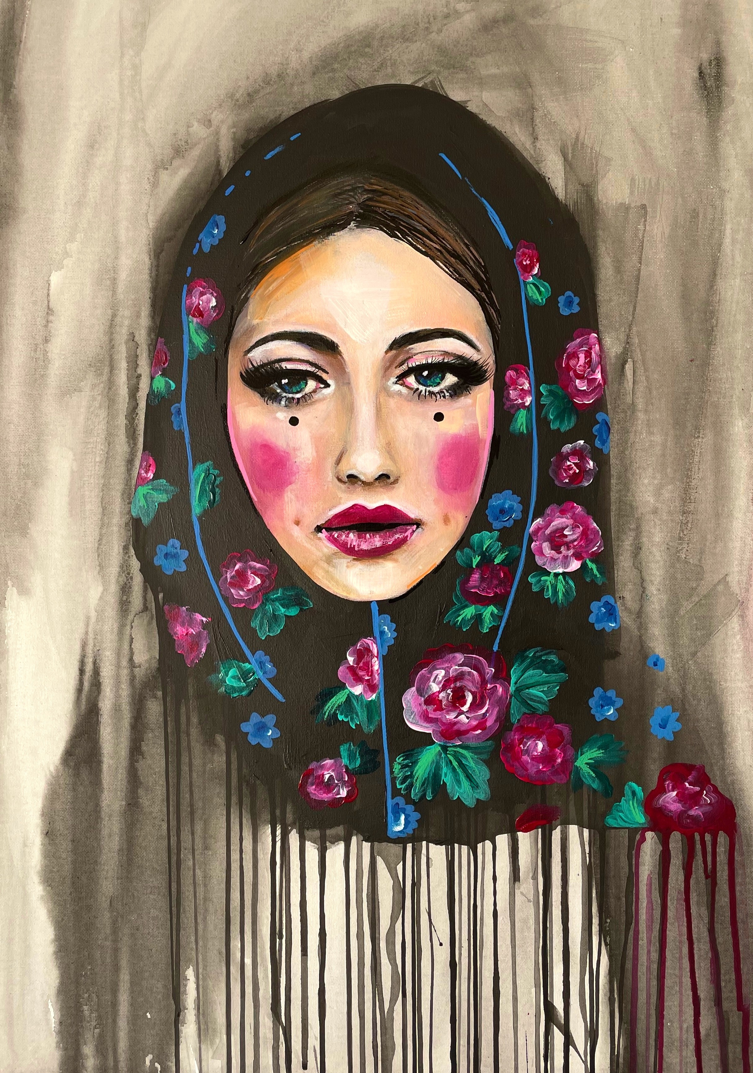 Doll paintings sales