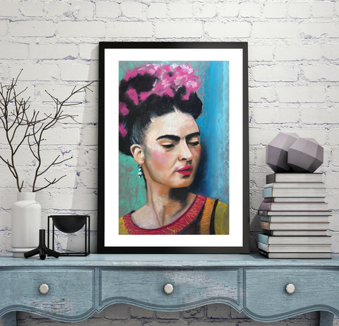 'Frida' ART PRINTS by Marta Hutt